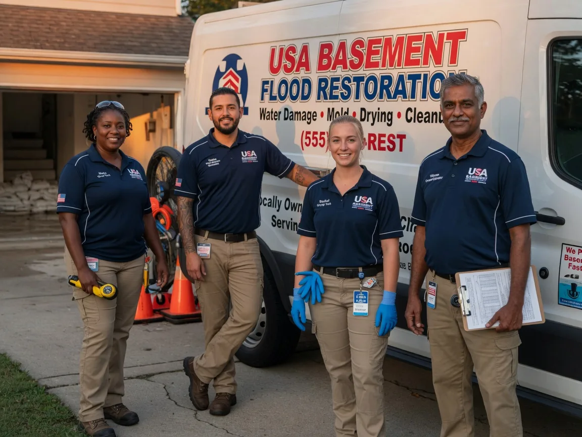 Basement Flood Cleanup company in Protection, KS